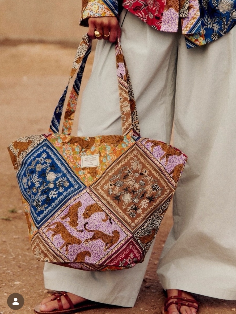 NEW Sezane Les Histoires Inoui Editions Tote Bag
